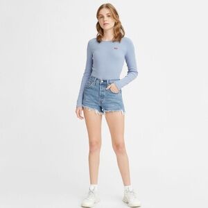 Levi’s 501 Jazz Solo Original Denim Shorts Size 29 Women